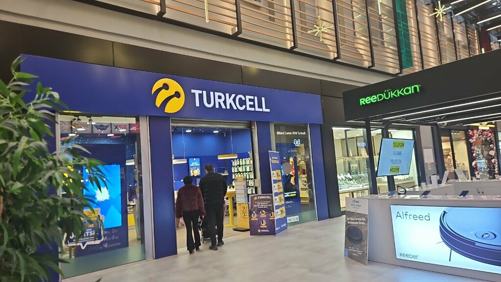 Mobile phone store Turkcell, Ankara, photo