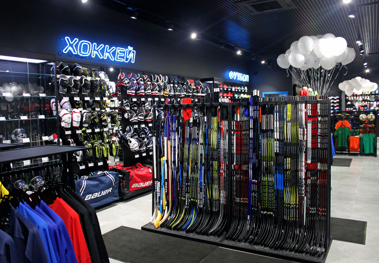 Sportdepo, sporting goods store, Russia, Moscow, Novoostapov