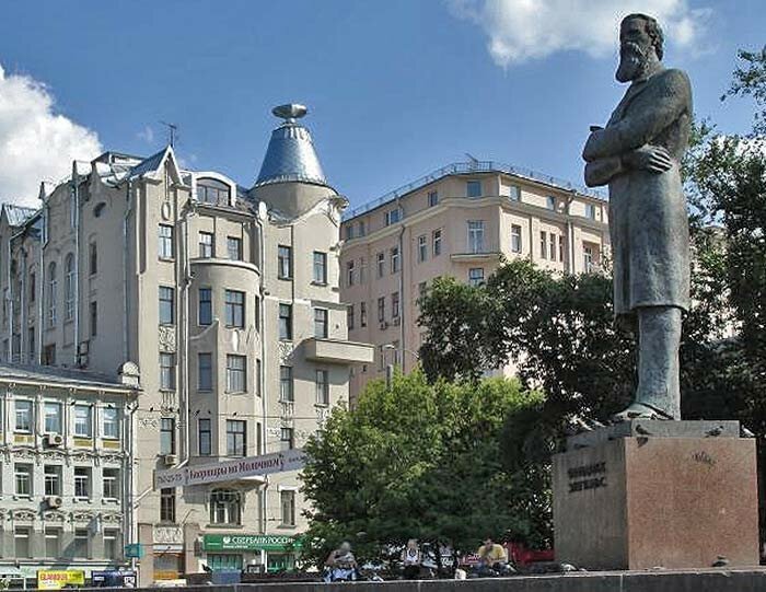 Monument, memorial Памятник Фридриху Энгельсу, Moscow, photo