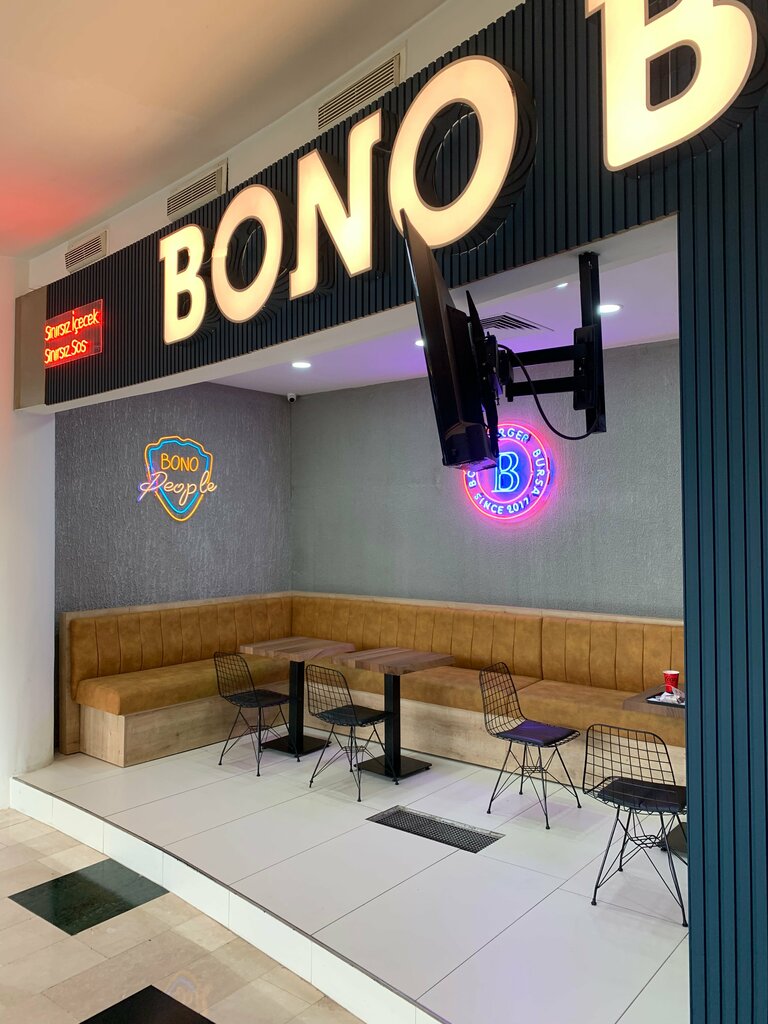 Fast food Bono Burger, Bursa, foto