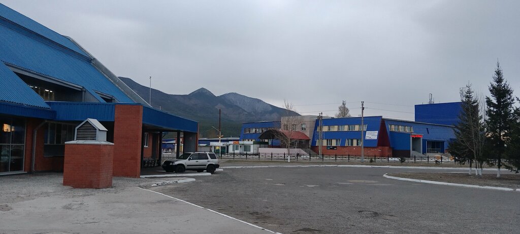 Railway station Zheleznodorozhnaya stantsiya Taksimo, Republic of Buryatia, photo