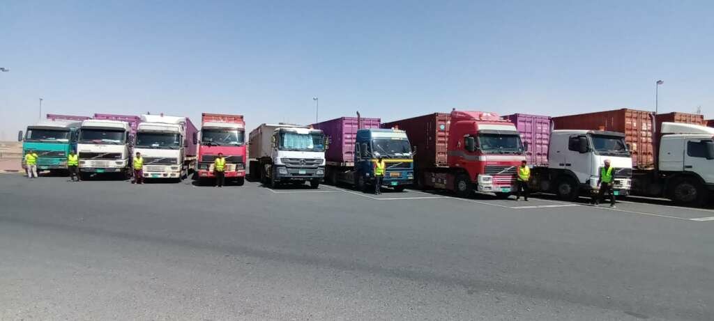 Haulage Cargo Transport by Heavy Truck, Dubai, photo