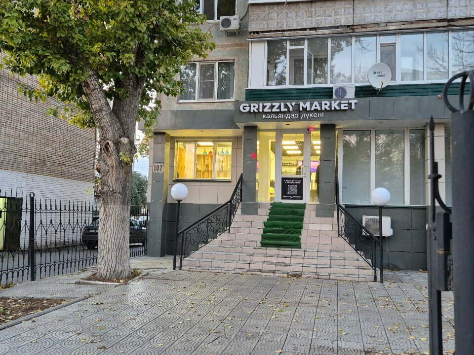 Tobacco and smoking accessories shop Grizzly Market, Uralsk, photo