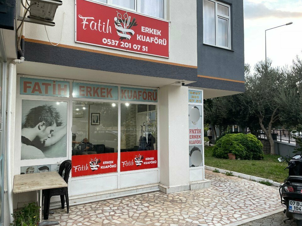 Парикмахерская Fatih Erkek Kuaförü, Анталья, фото