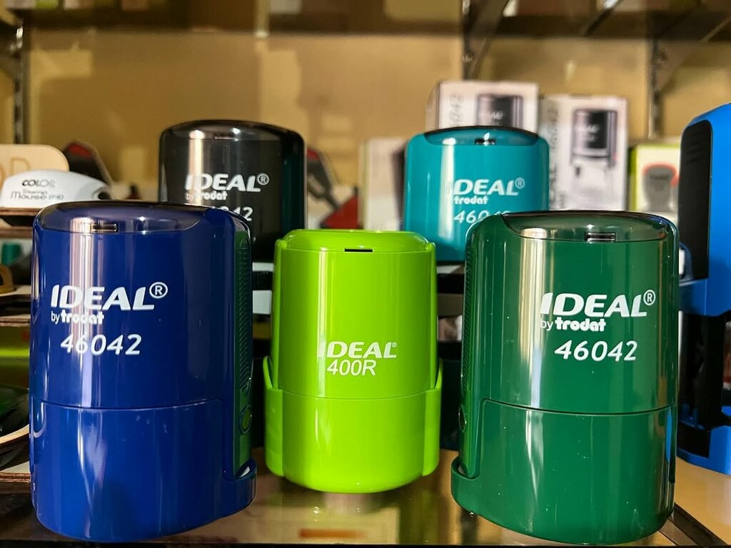 Seal and stamp Dimira stemps, Almaty, photo