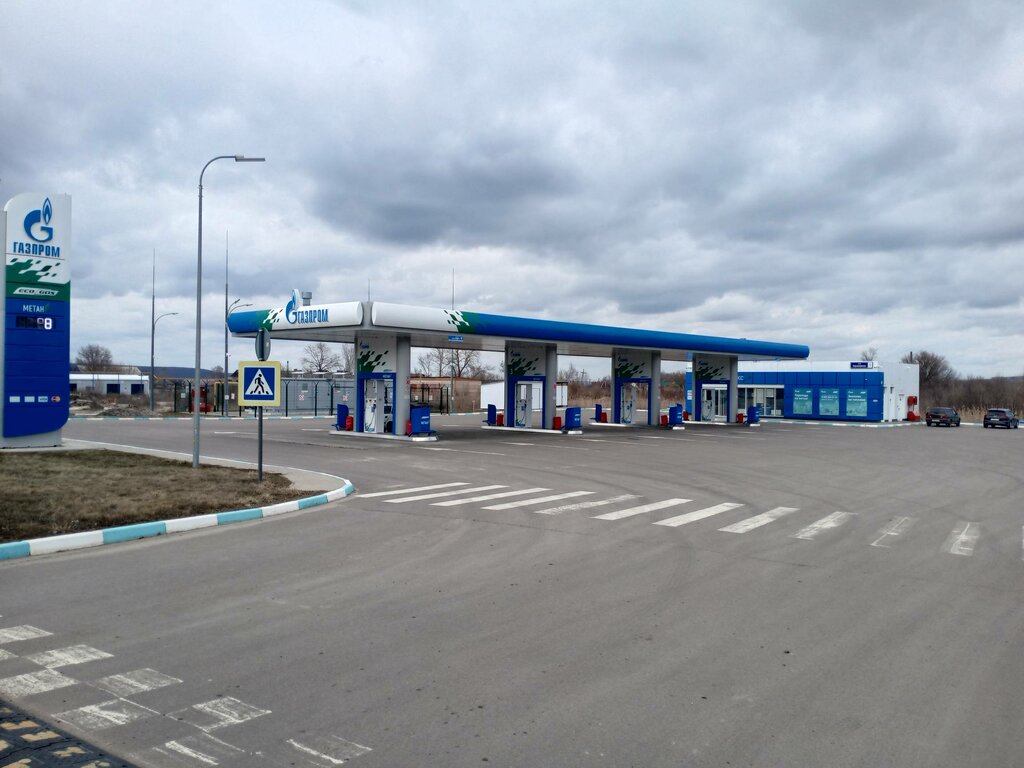محطات البنزين Gazprom gazomotornoye toplivo ، ، صورة