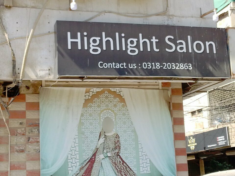 Beauty salon Highlight salon, Karachi, photo