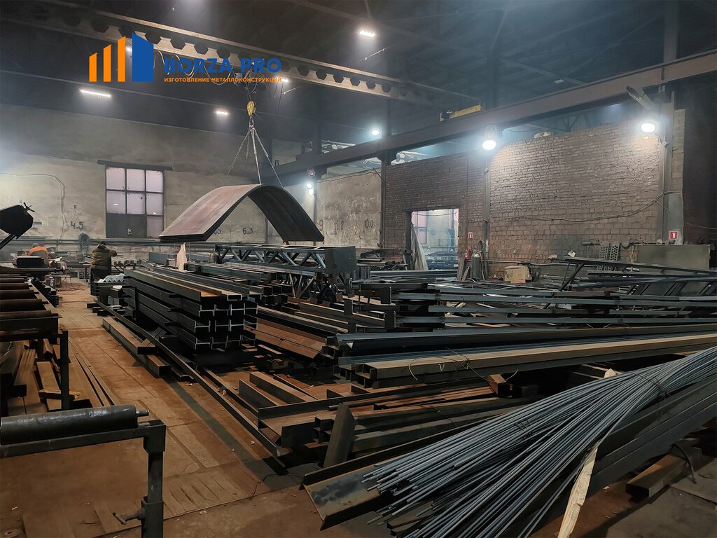 Metal konstruksiyalar Borza, Moskva və Moskva vilayəti, foto