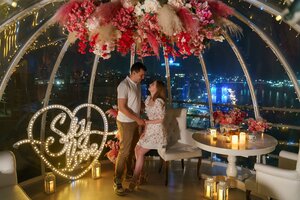 Sky Love (Beregovaya Street, 8), restaurant