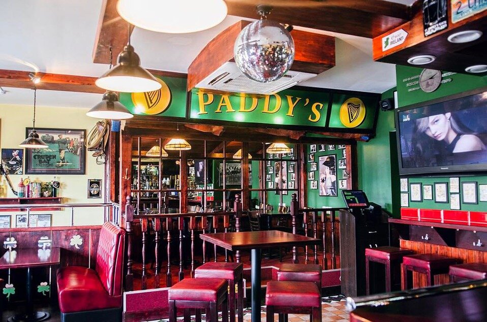 Бар, паб Paddy's Irish Pub, Москва, фото