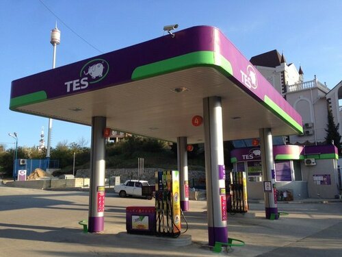 Gas station Tes, Republic of Crimea, photo