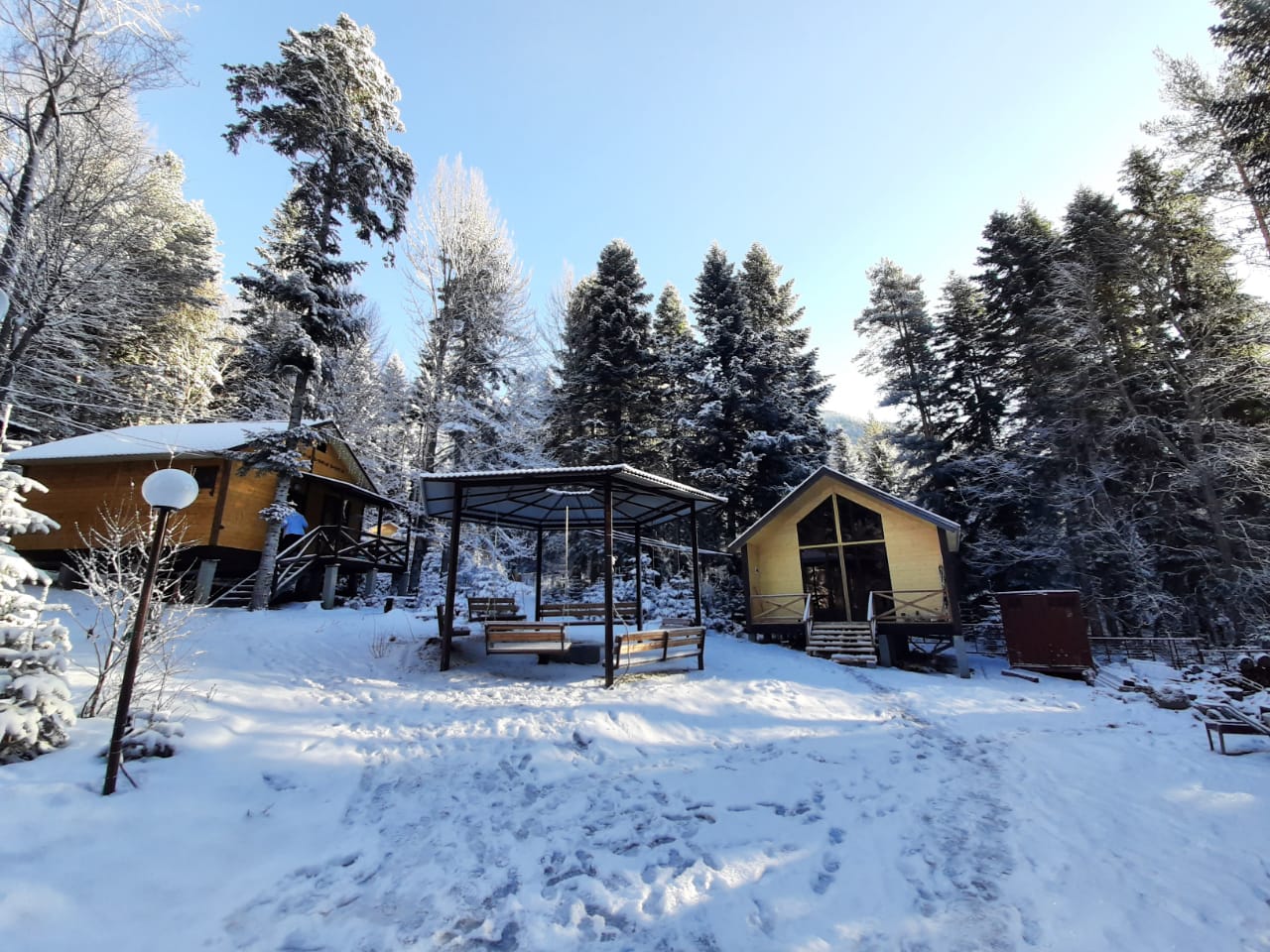 Фото Тур-домики Поляна Зубров