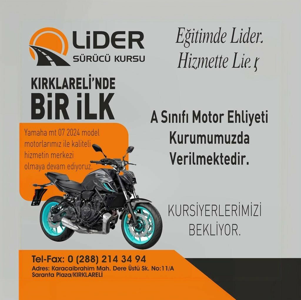 Driving school Lider Surucu Kursu, Kirklareli, photo