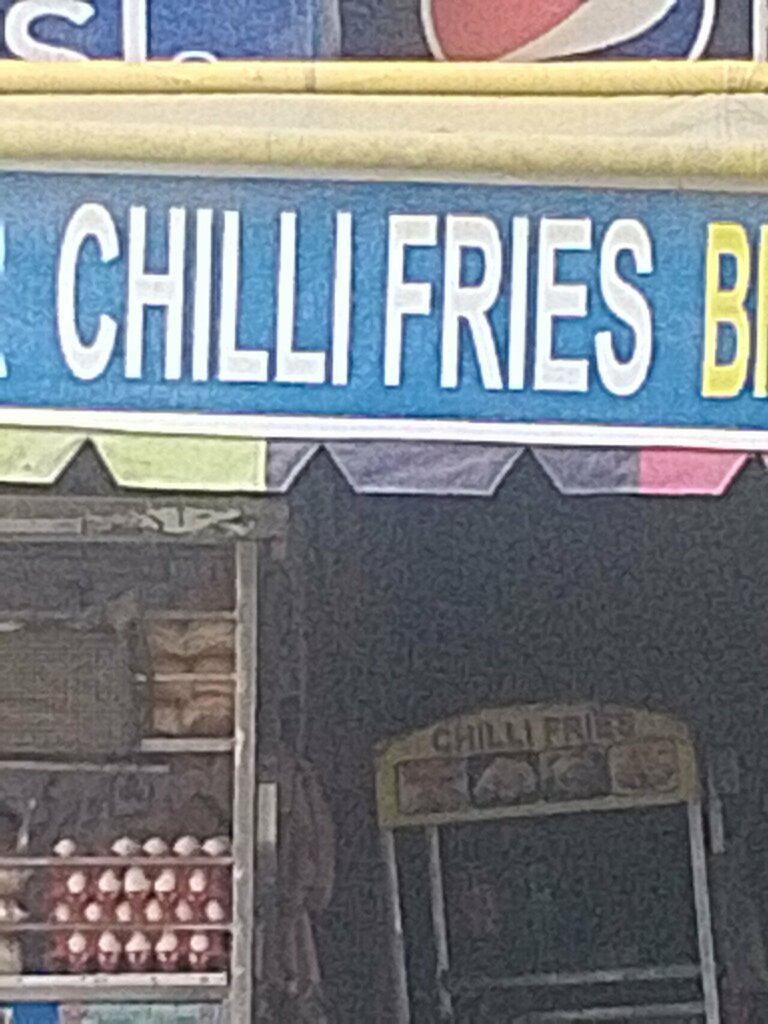 Fast food Chiki fries, Karachi, photo