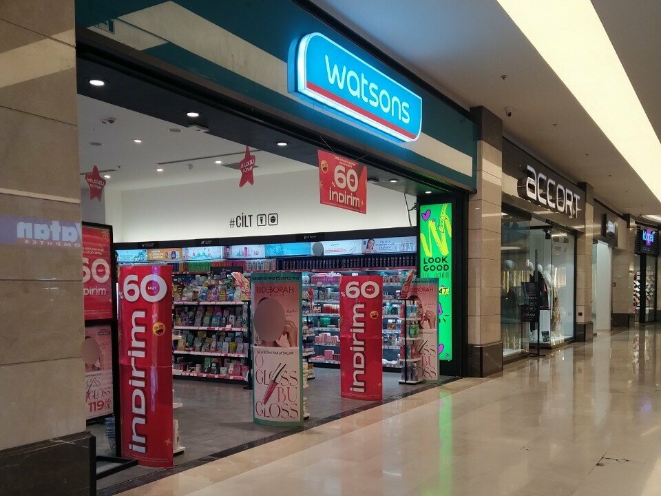 Perfume and cosmetics shop Watsons, Konya, photo