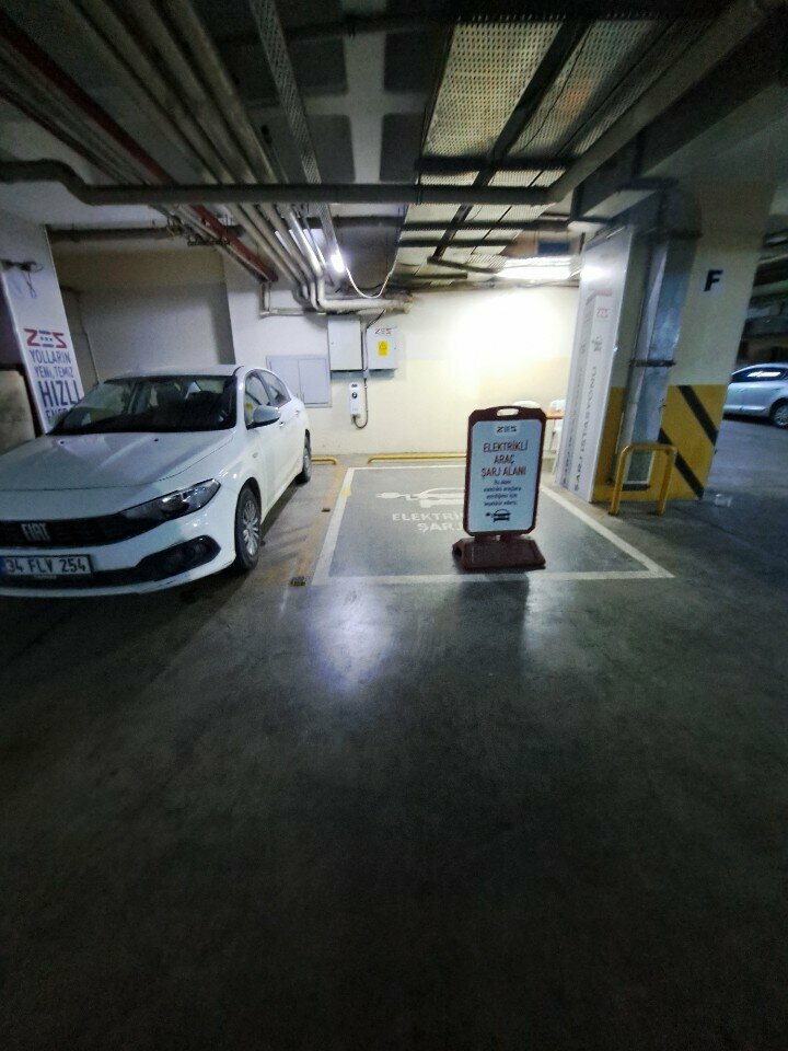 Electric car charging station Zes, Izmir, photo