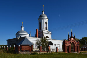 Church of the Assumption of Our Lady (Ryazan Region, Mikhaylovskiy munitsipalny okrug, selo Pecherniki) ، كنيسة أرثوذكسية