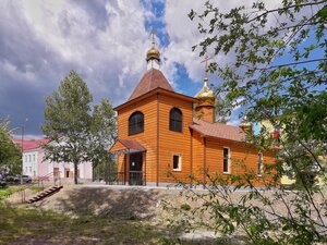 Церковь Введения во храм Пресвятой Богородицы (Магаданская область, Хасынский городской округ, поселок городского типа Стекольный), православный храм в Магаданской области