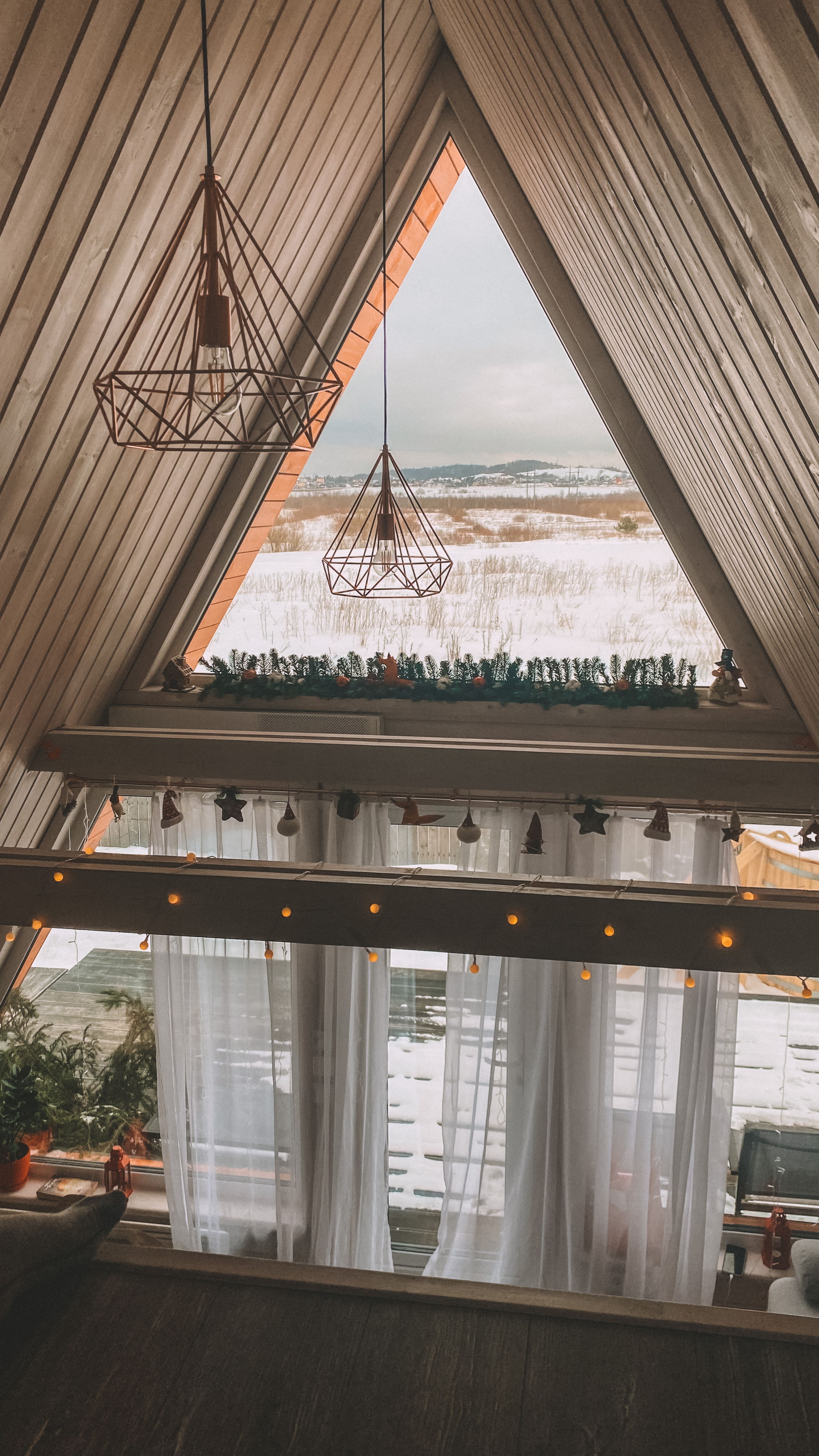 Фото Лиса в шалаше