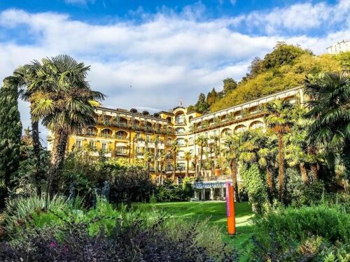 Внешний вид отеля Grand Hotel Villa Castagnola в Лугано, фото 4