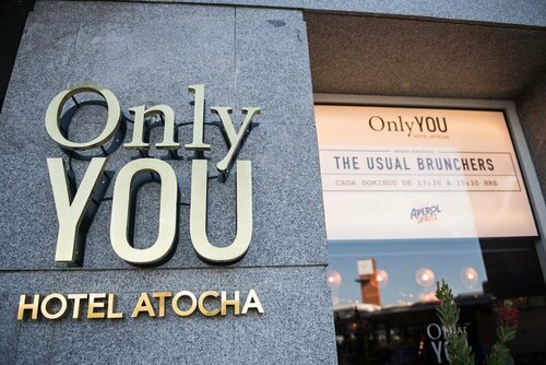 Внешний вид отеля Отель Only You Hotel Atocha в Мадриде, фото 4