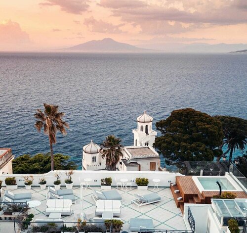 Внешний вид отеля Luxury Villa Excelsior Parco в Капрях, фото 2