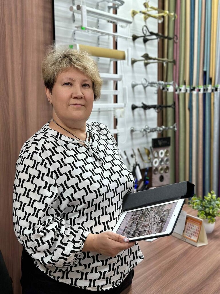 Curtains, curtain rods Aries Design, Yaroslavl, photo