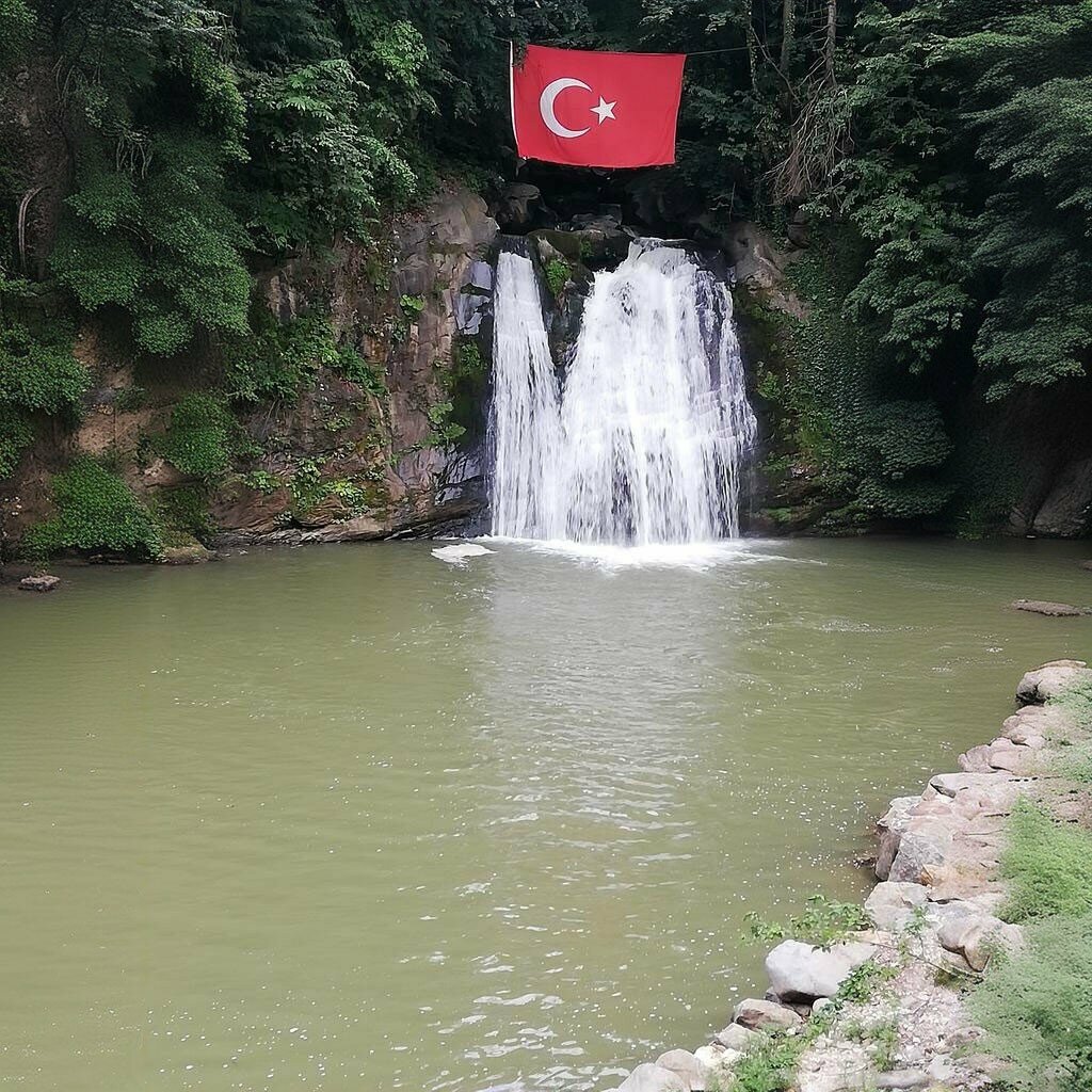 Waterfall Canikdere Waterfall, Tonya, photo