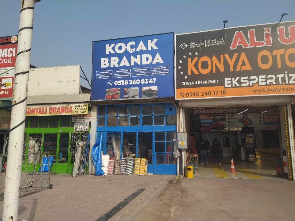 Frame and awning structures Koc Branda, Konya, photo