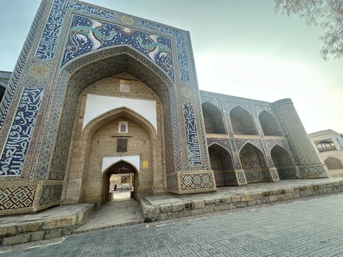Landmark, attraction Nodir Devon Begi Madrasasi, Bukhara, photo