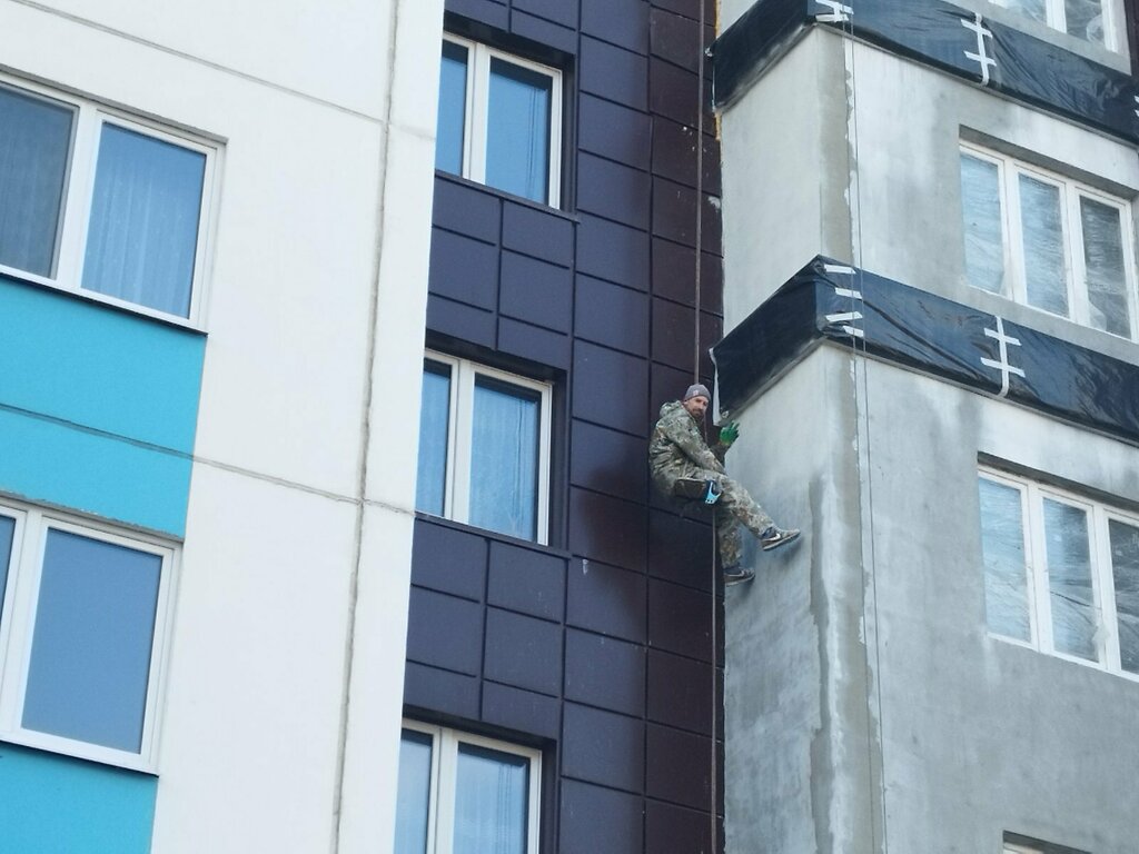 Industrial mountaineering Промышленный альпинизм, Mogilev, photo