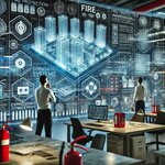 Boss Building (Baitursynov Street, 9) ، معدات السيطرة على النيران