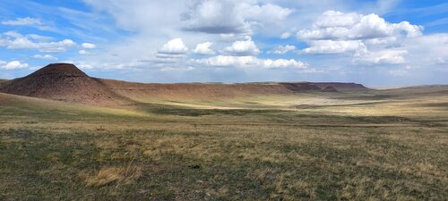 Mountain peak Гора Хазылтаг, Republic of Khakassia, photo