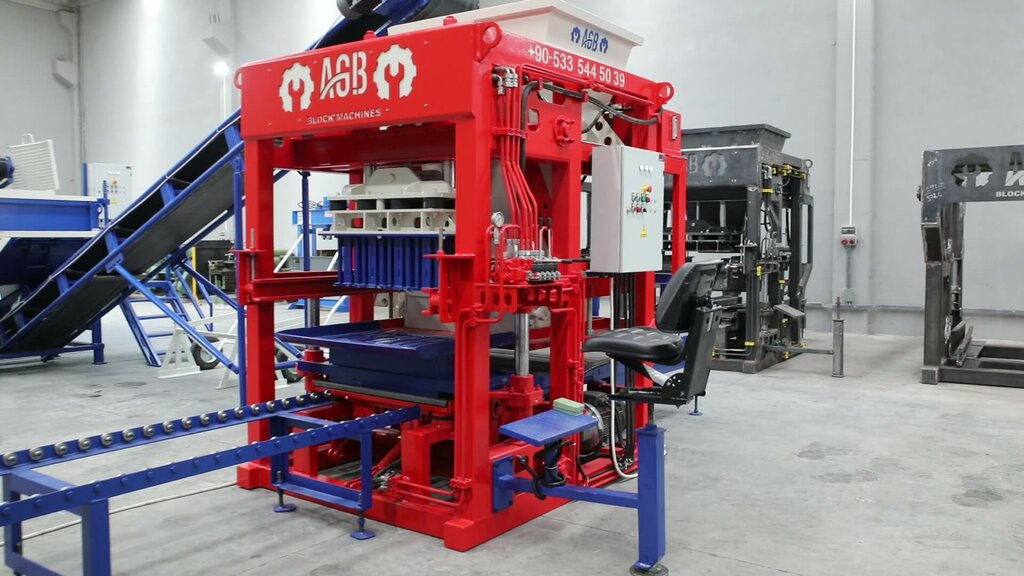 Machine building Agb Blok Makina Agb Block Machine, Macka, photo