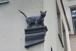 Кошка (Lva Tolstogo Street, 6-8Б), genre sculpture