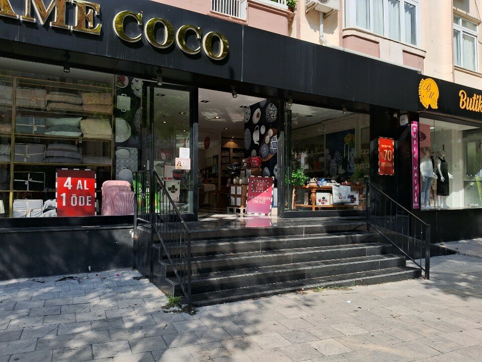 Madame Coco, ev tekstili mağazaları, Turgut Özal Bul., No:108/1