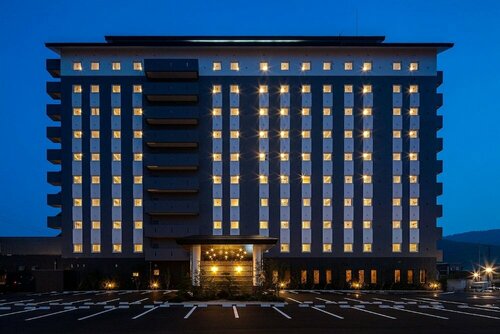 Гостиница Hotel Route Inn Tsuyama Ekimae в Префектуре Окаяма