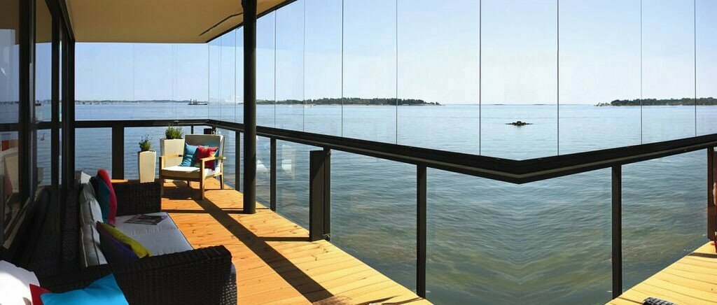 Building materials wholesale Ortak Yapi Glass Balcony Systems, Samsun, photo