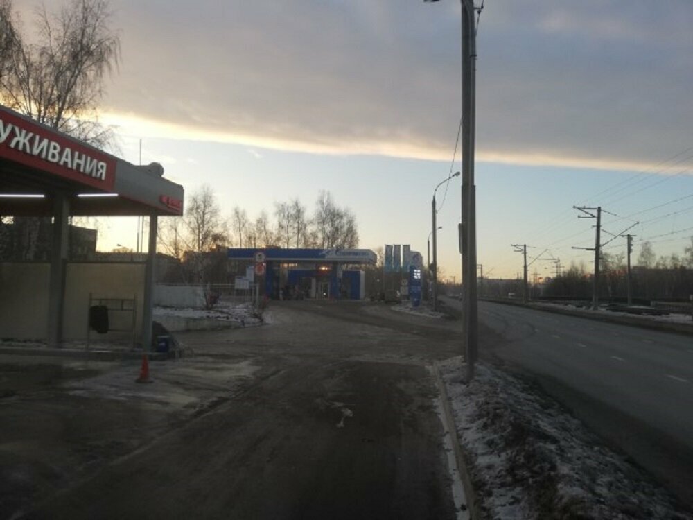 Gas station Gazpromneft, Kazan, photo