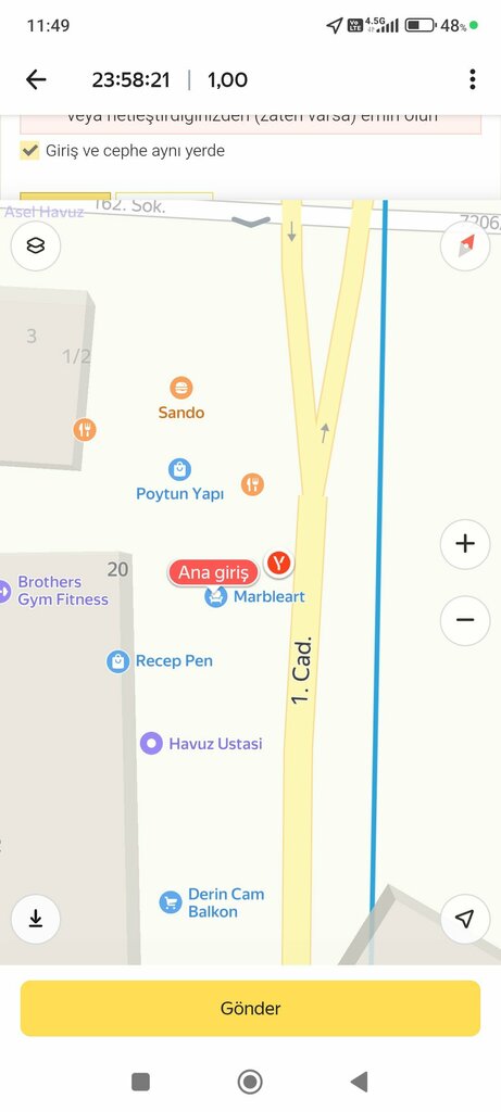 Furniture store Marbleart, Izmir, photo