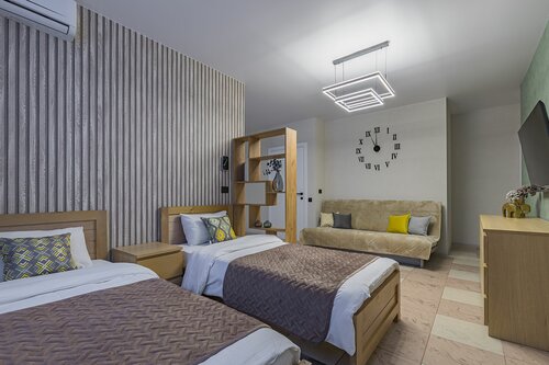 Апартаменты Стрелка на Мещерском бульваре 5а в Нижнем Новгороде