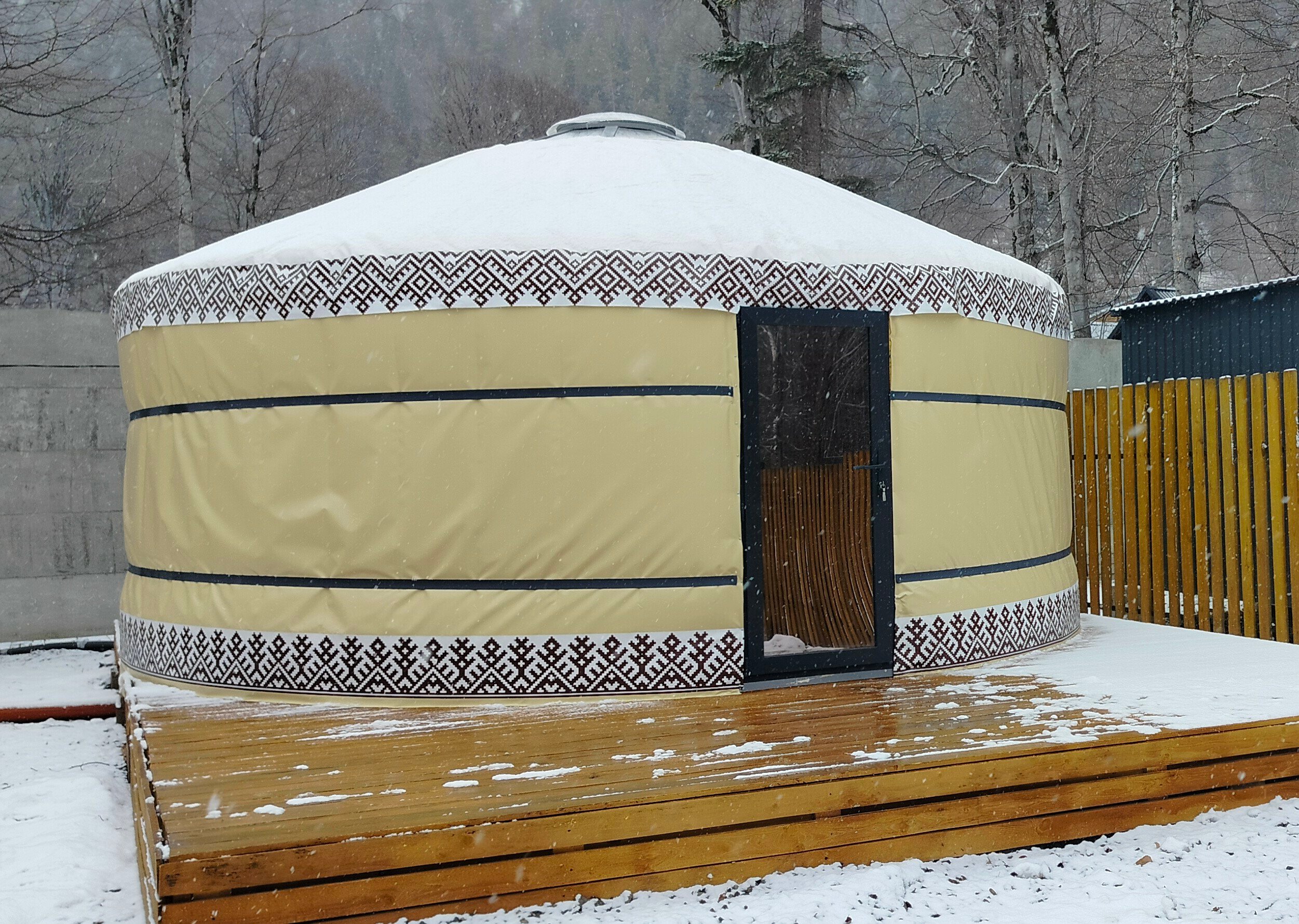 Фото Горная юрта