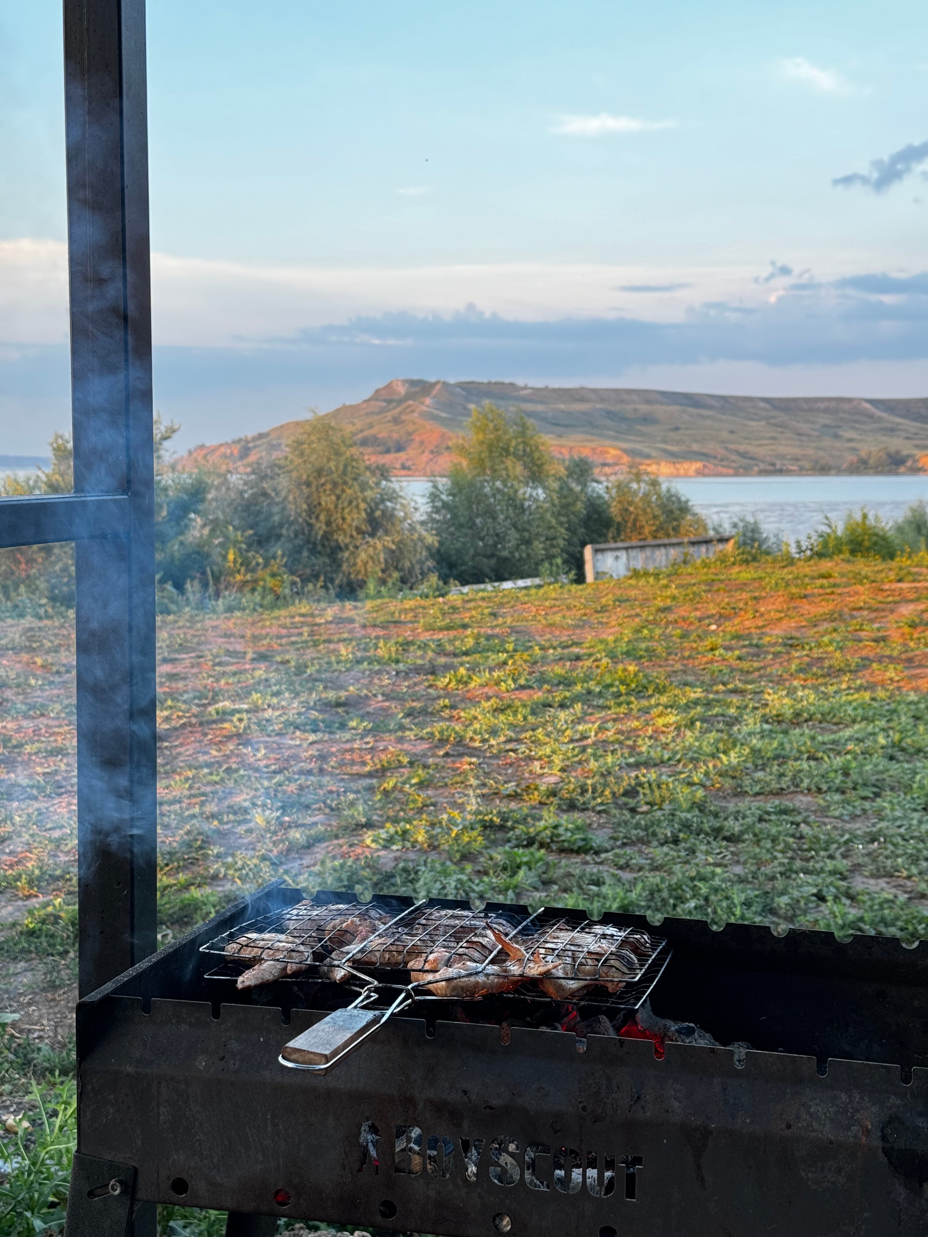 Фото Горы да река