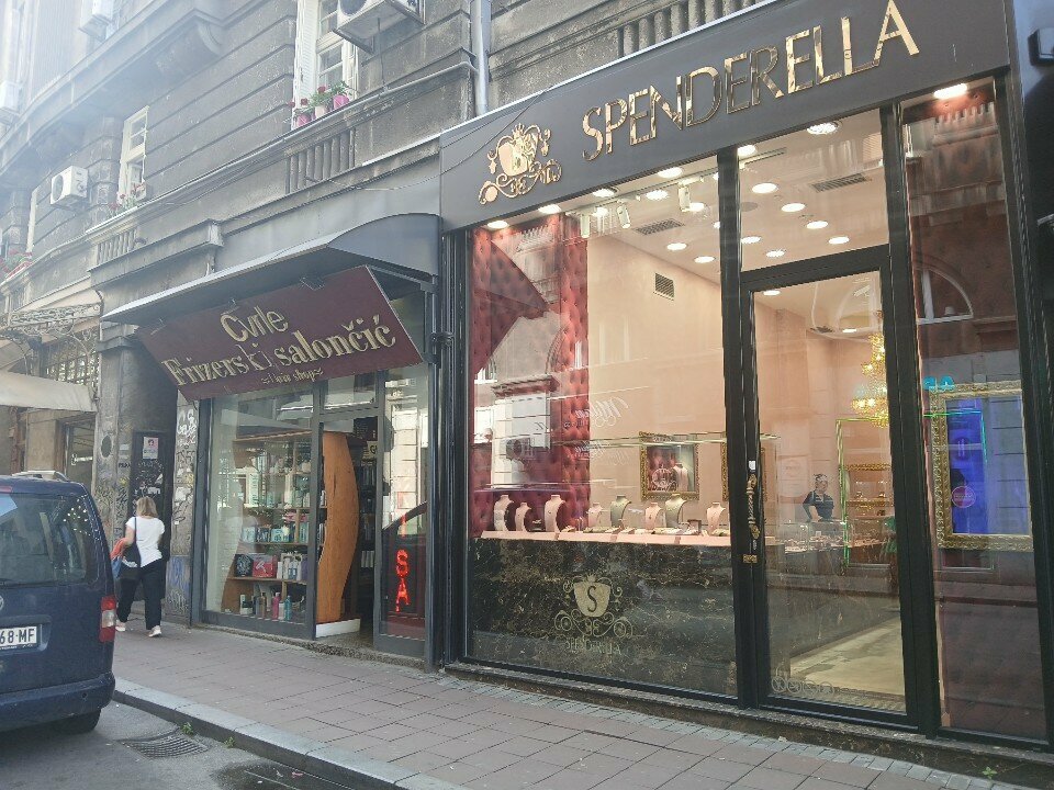 Jewelry shop Spenderella, Belgrade, photo