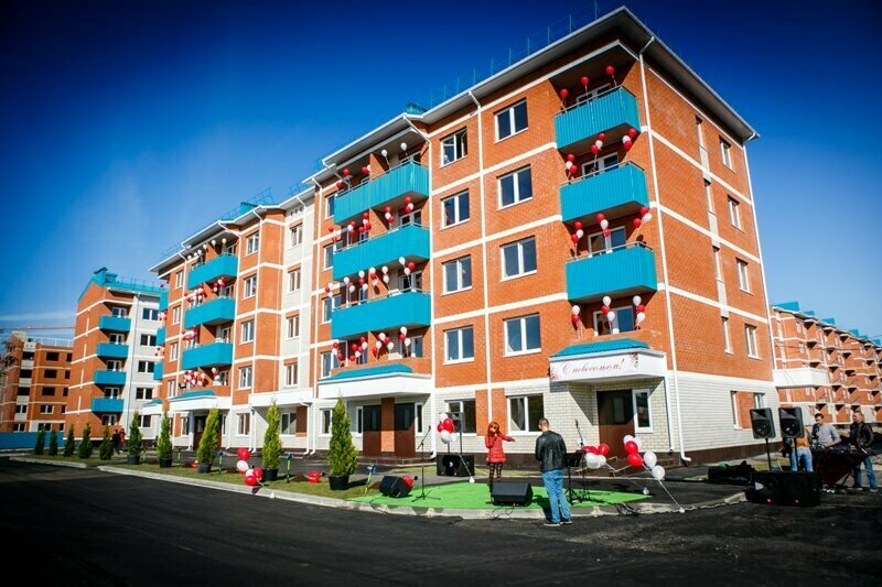 Housing complex ZhK Progress, Krasnodar Krai, photo