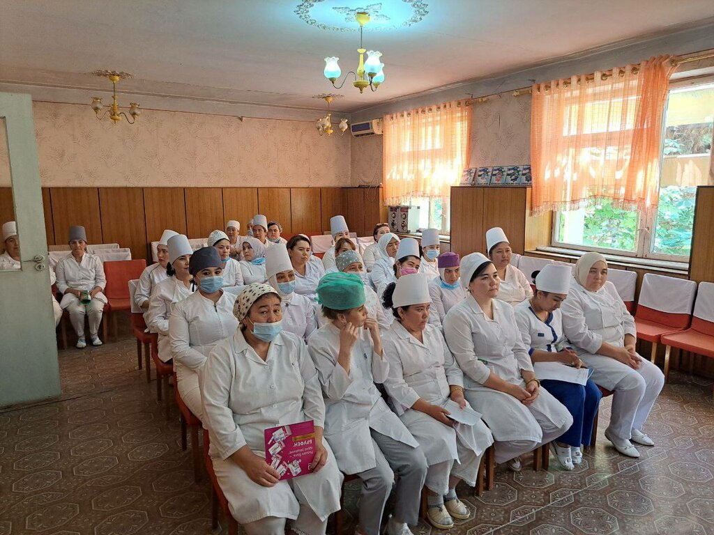 Kattalar shifoxonasi O'zbekiston temir yo'llari sog'liqni saqlash xizmati Andijon bekati birlashgan shifoxonasi, Andijon, foto