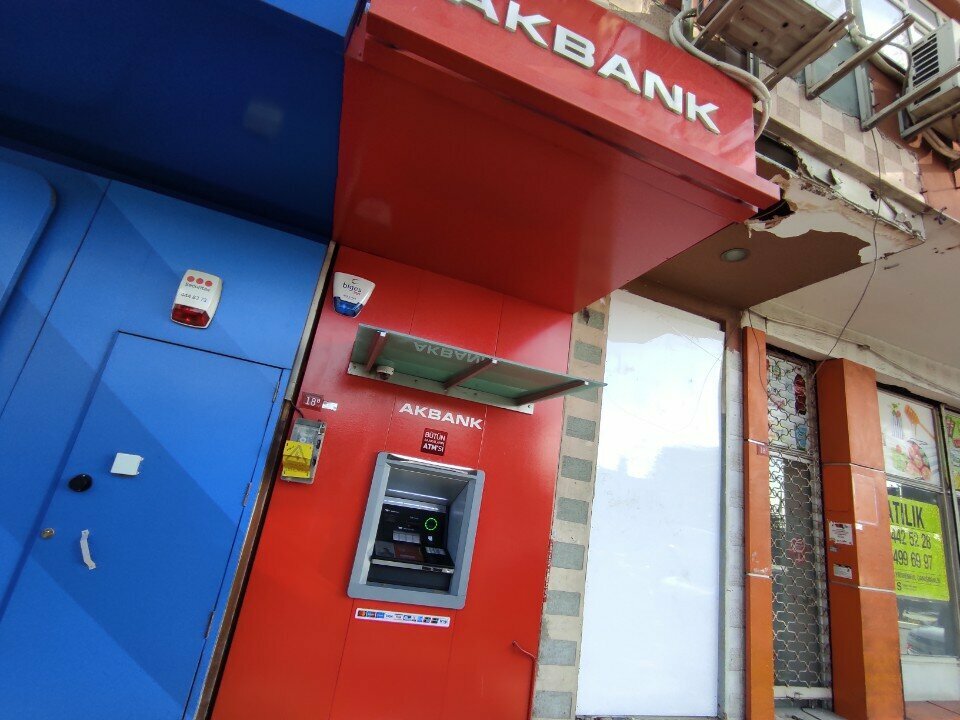 ATM Ak Bank, Istanbul, photo