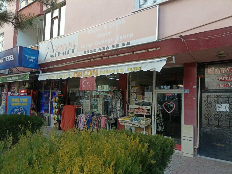 Clothing store Azmet Mehmet Bayan Çocuk Giyim ve Orlon, Konya, photo