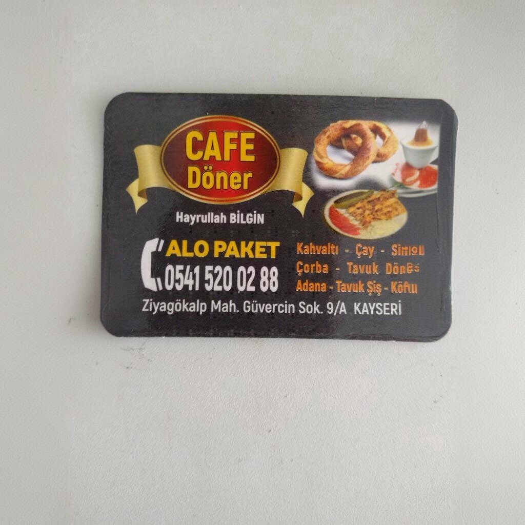 Cafe Cafe Doner, Kayseri, photo
