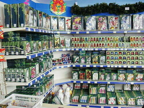 Christmas trees and christmas decorations Елочные игрушки, Kolchugino, photo